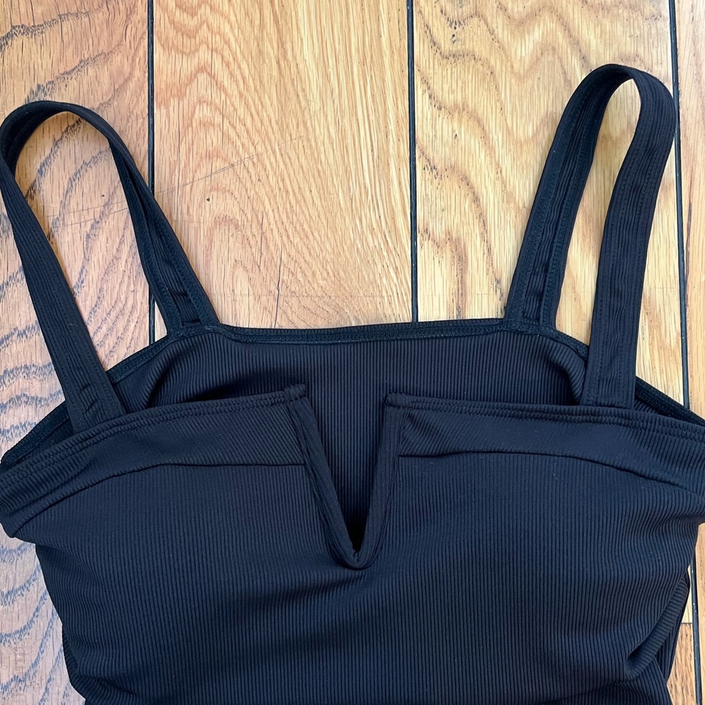 NWOT black one piece swimsuit - Picture 5 of 6